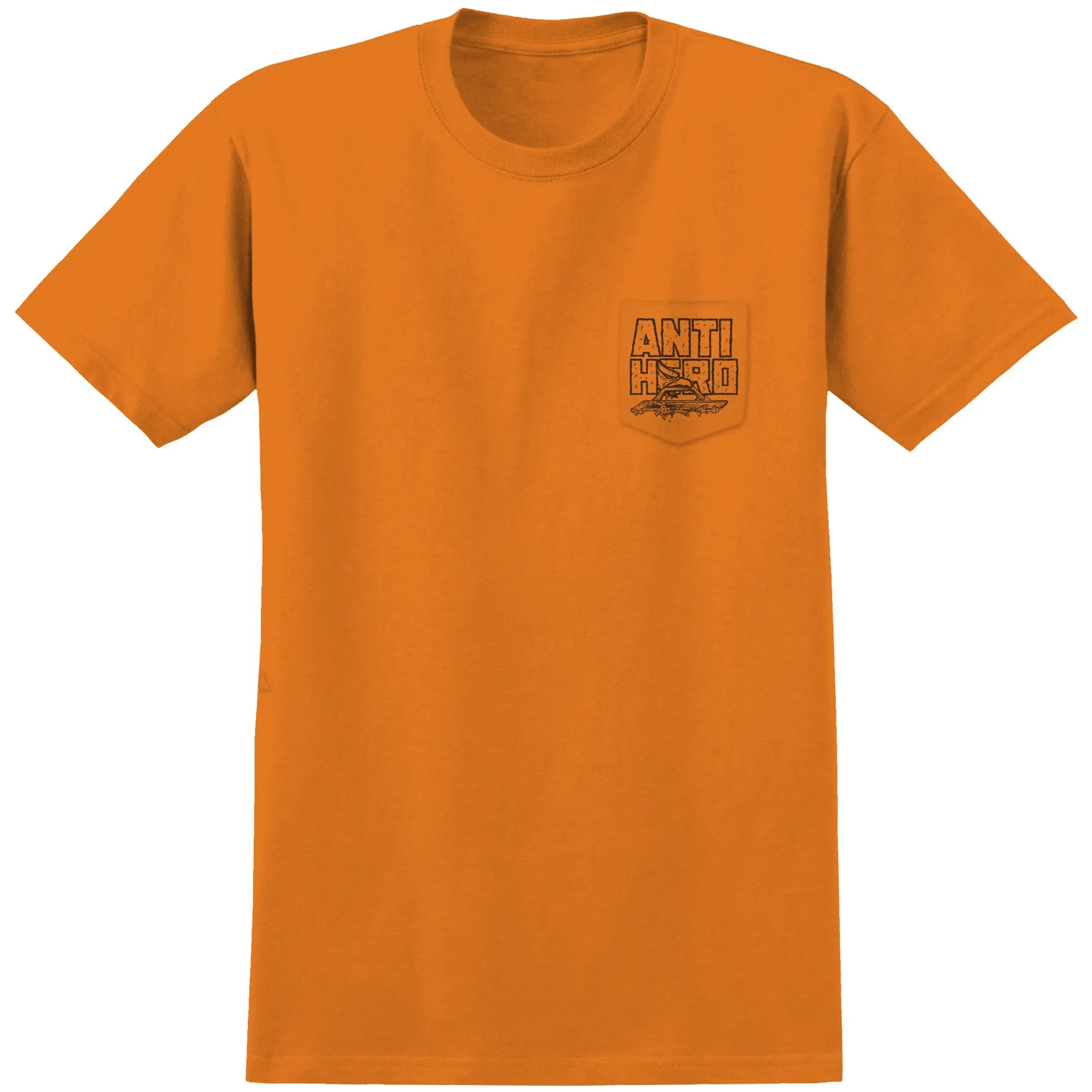 Antihero Custom Pocket Tee Safety Orange