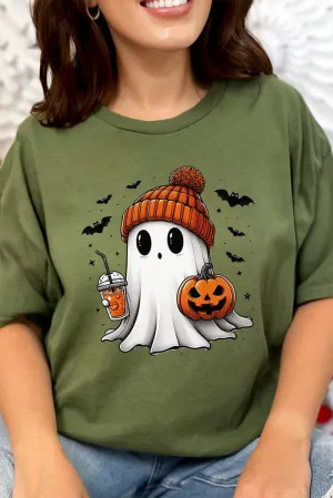 Boojee Coffee Ghoul Short Sleeve Relaxed Fit T-Shirt