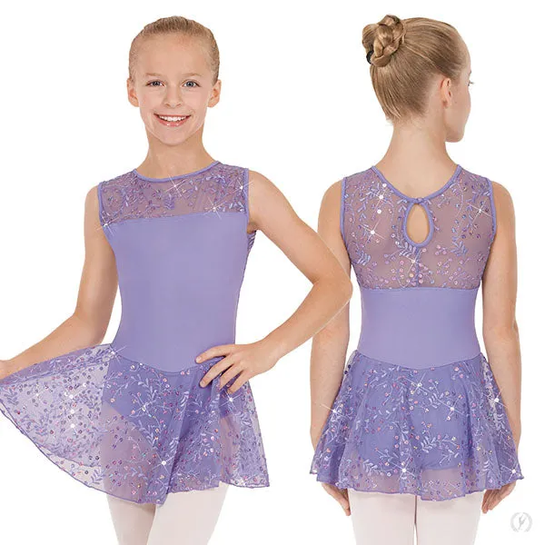 Child Enchanted Dreams Sequin Mesh Dance Dress