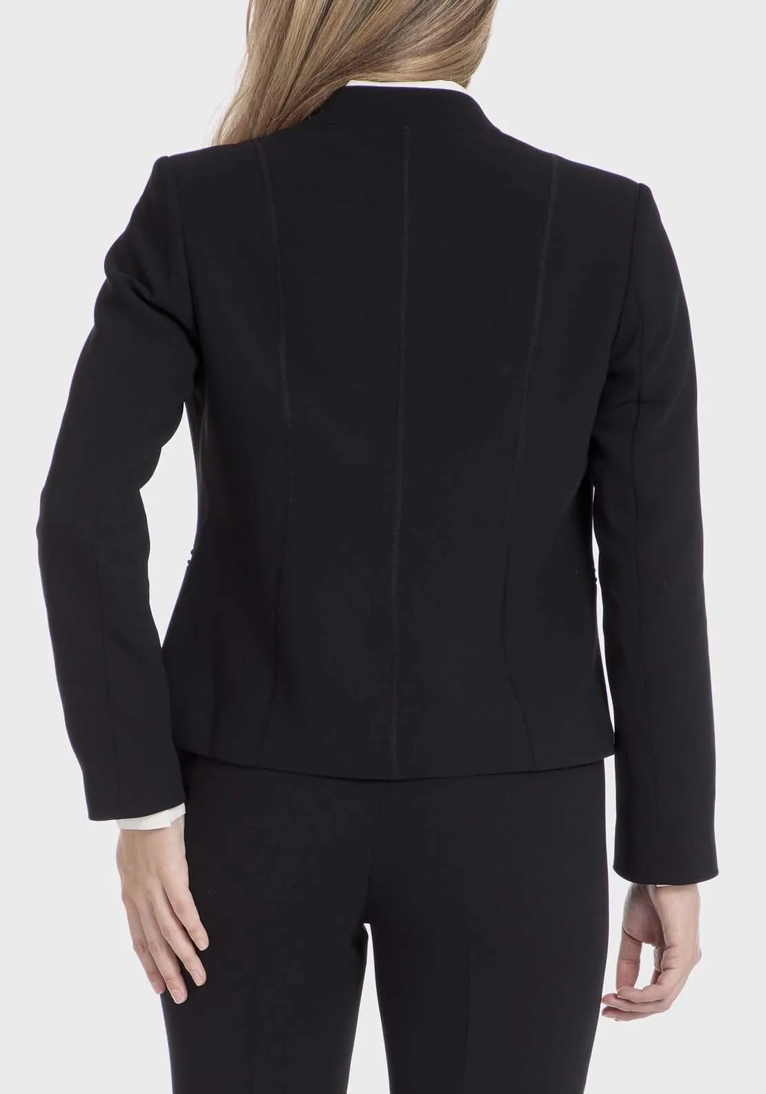 Crepe Jacket - Black