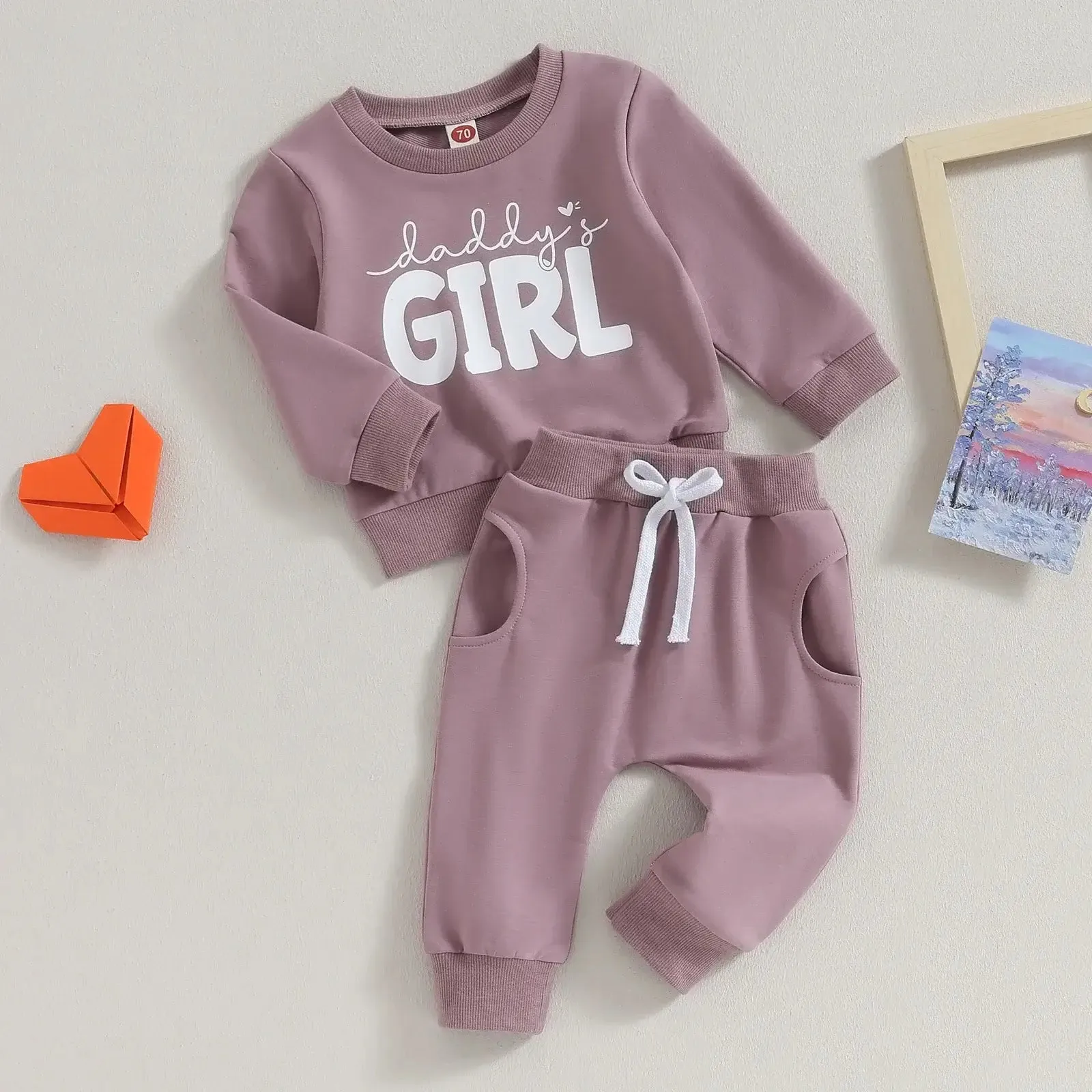 Daddy's Girl Baby Tracksuit