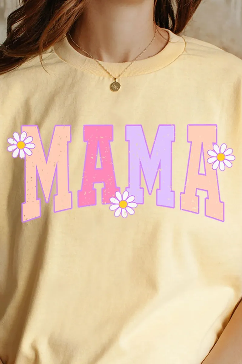 Daisy Mama Short Sleeve Relaxed Fit T-Shirt