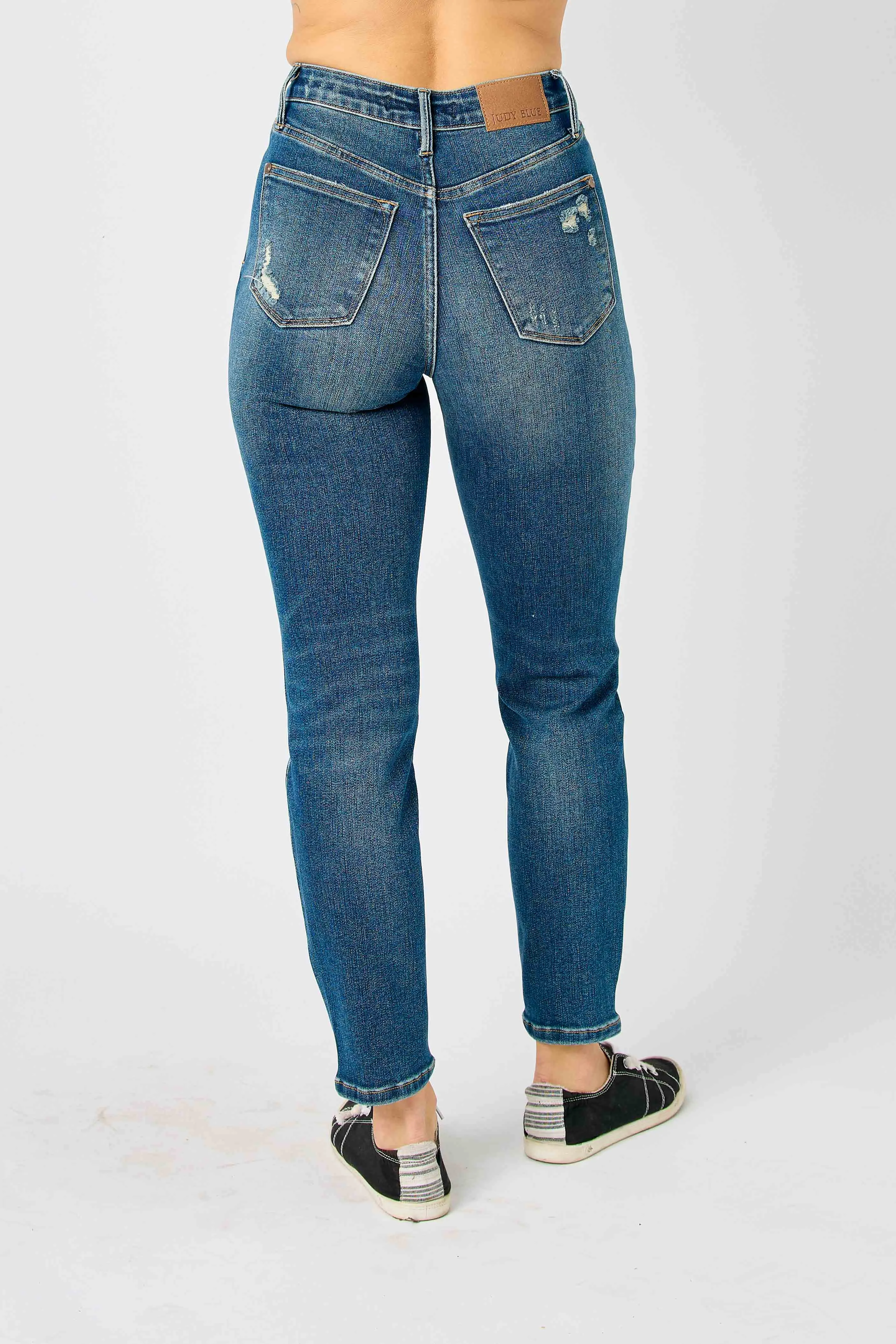 Dark Wash Tummy Control Slim Fit Judy Blue Jeans