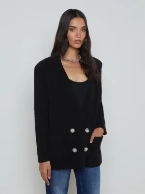 Eileen Knit Boyfriend Blazer