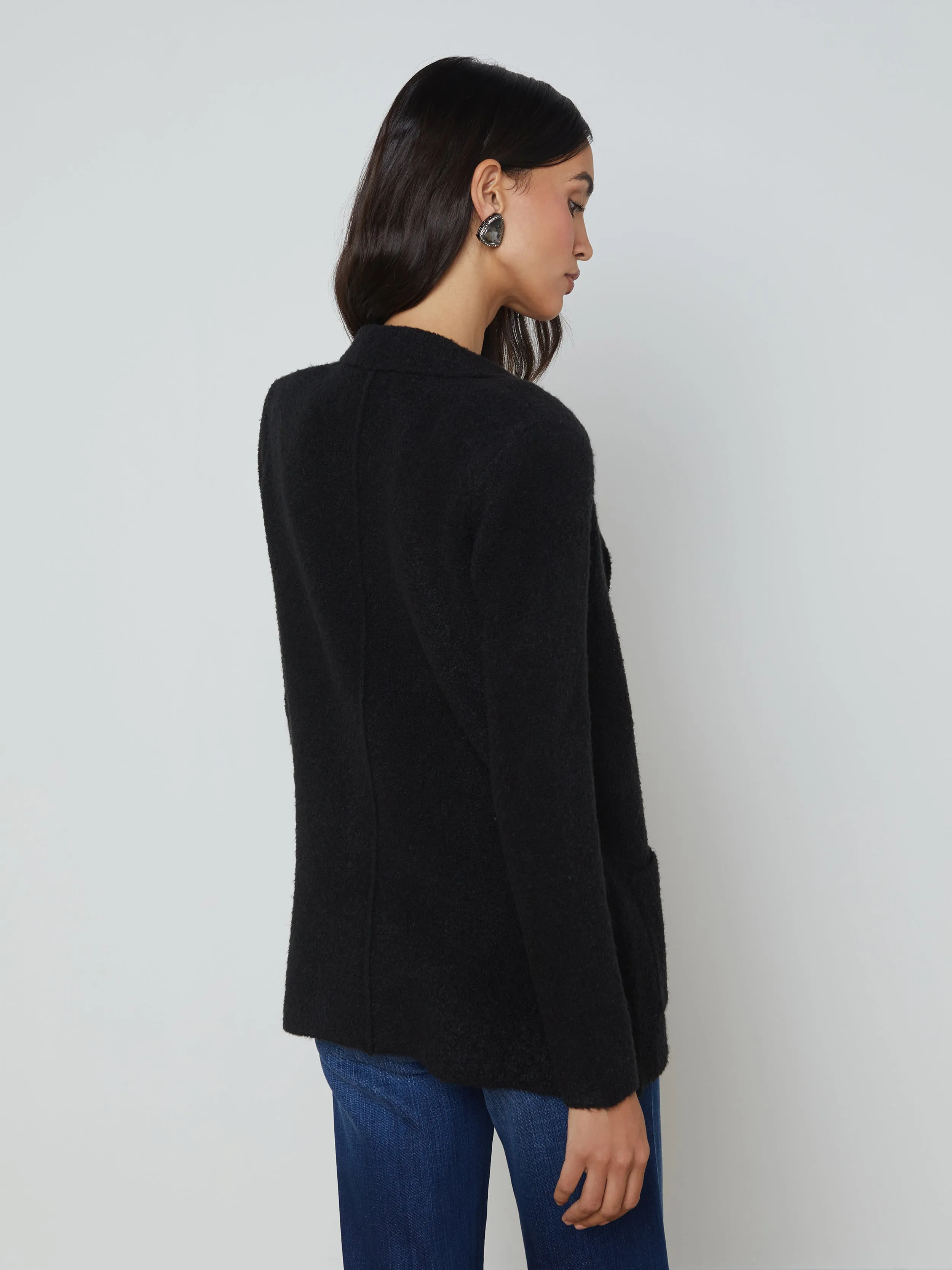 Eileen Knit Boyfriend Blazer