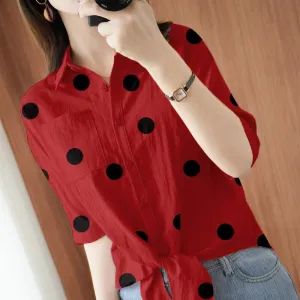 FANIECES blusas mujer Spring Autumn Women Thin Shirts camisas chemises Loose Oversized Blouses Female Tops Korean Blusas Pockets