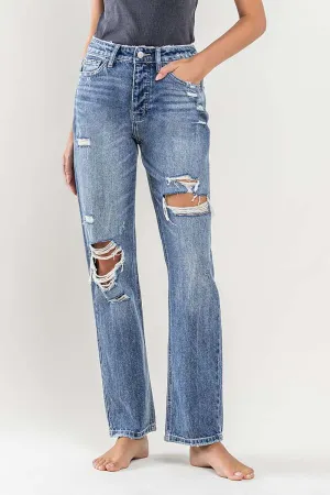 Flying Monkey Super High Rise Distressed Jeans