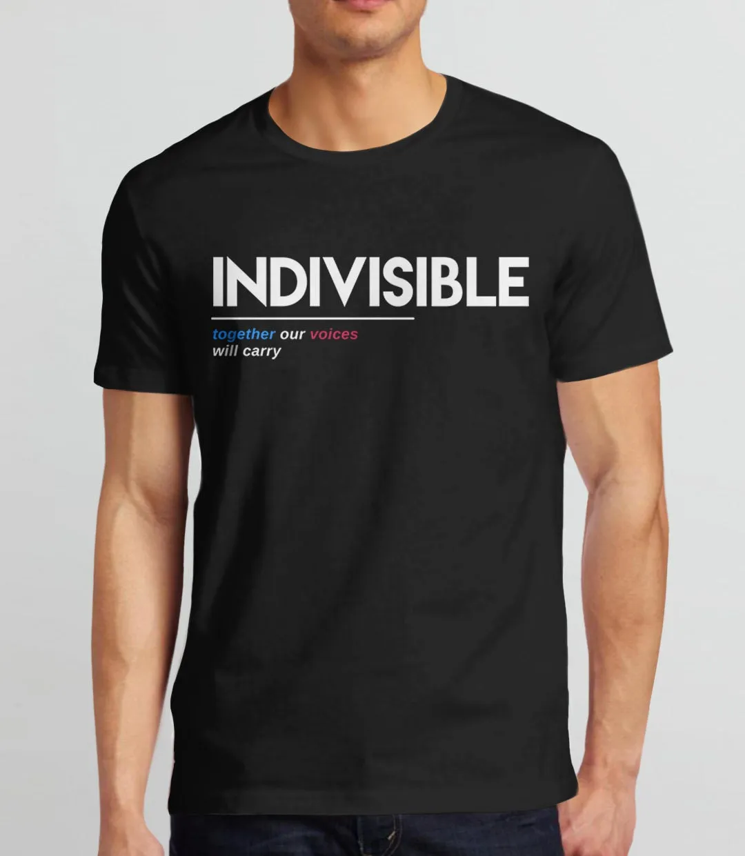 Indivisible Shirt | Together Our Voices Will Carry