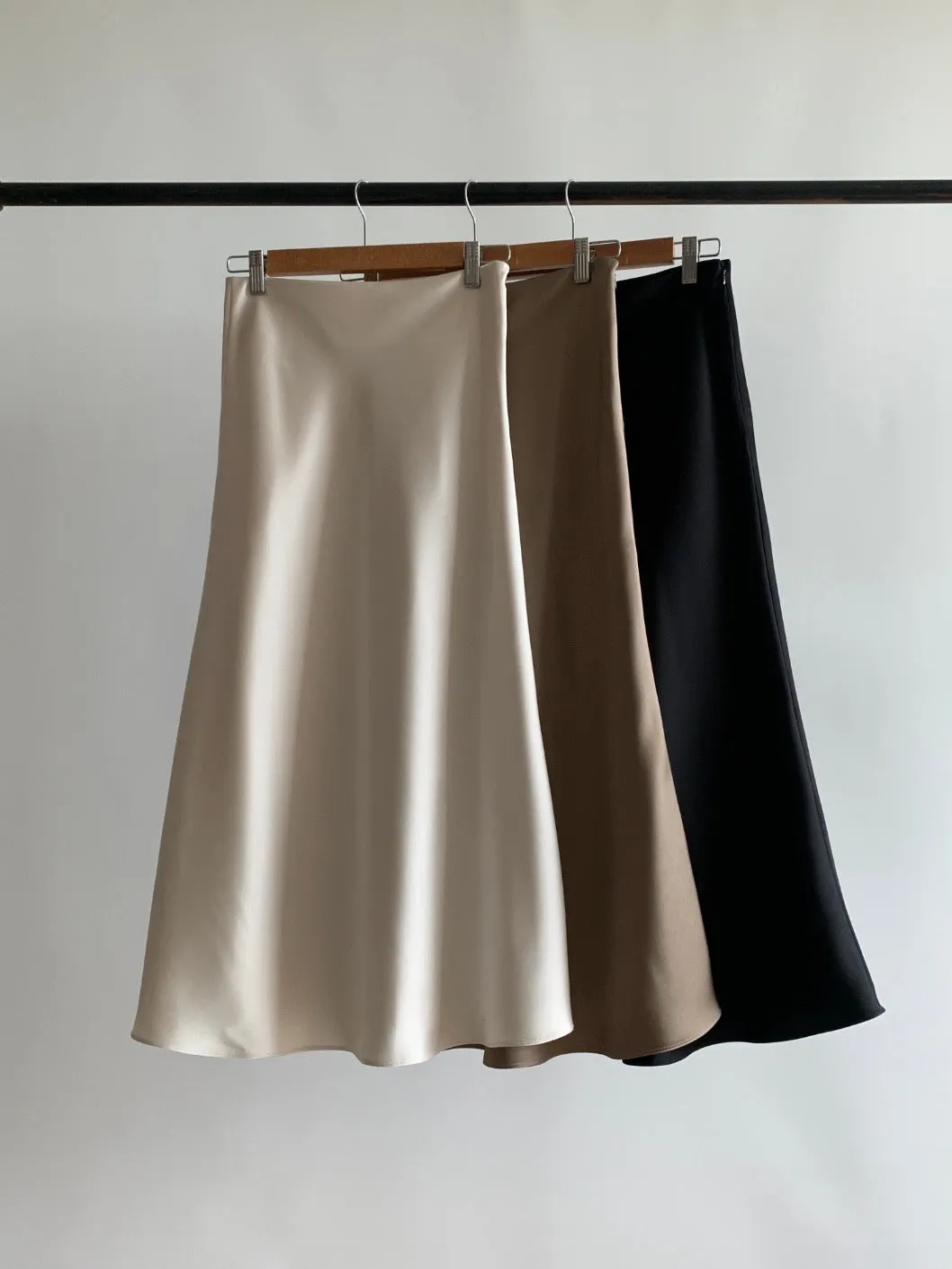 Jian Satin Skirt