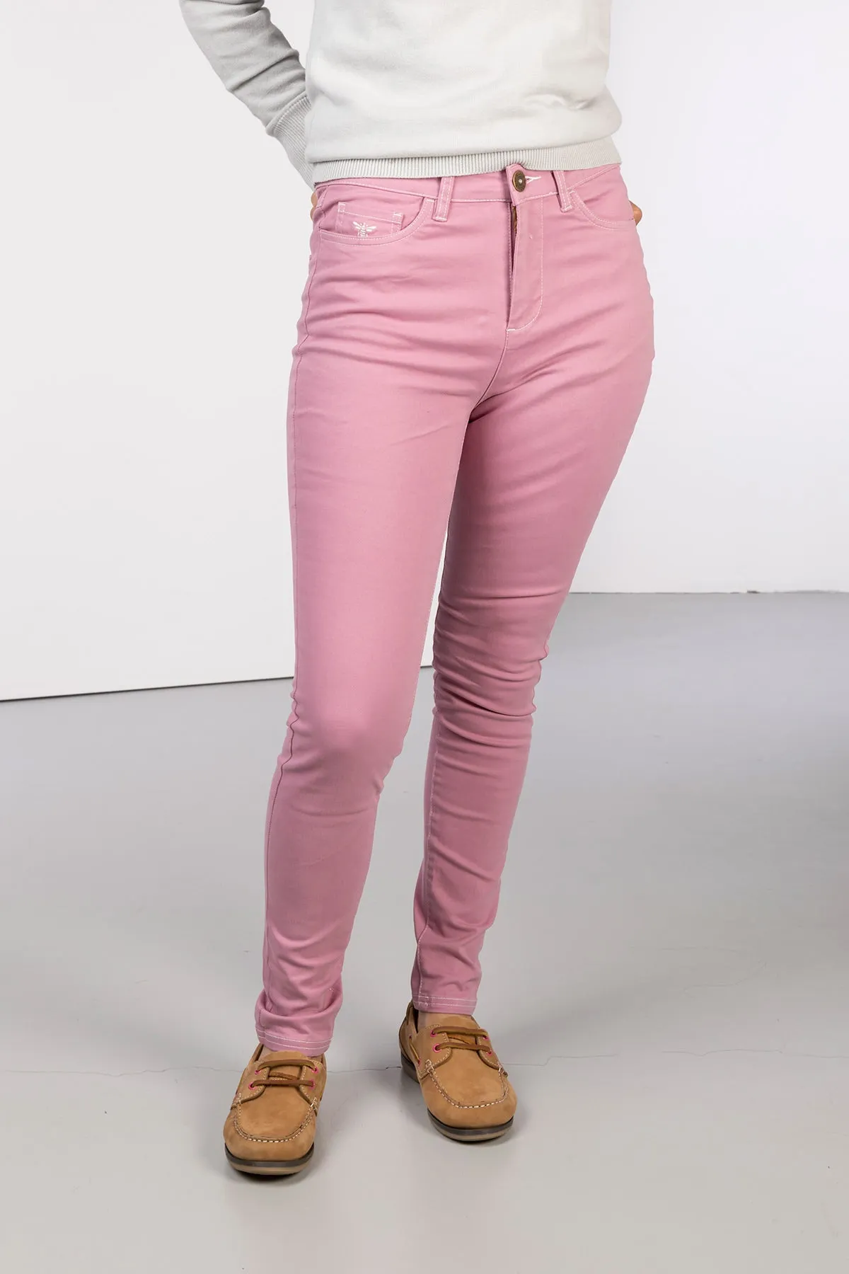 Ladies Embroidered Jeans - Ella