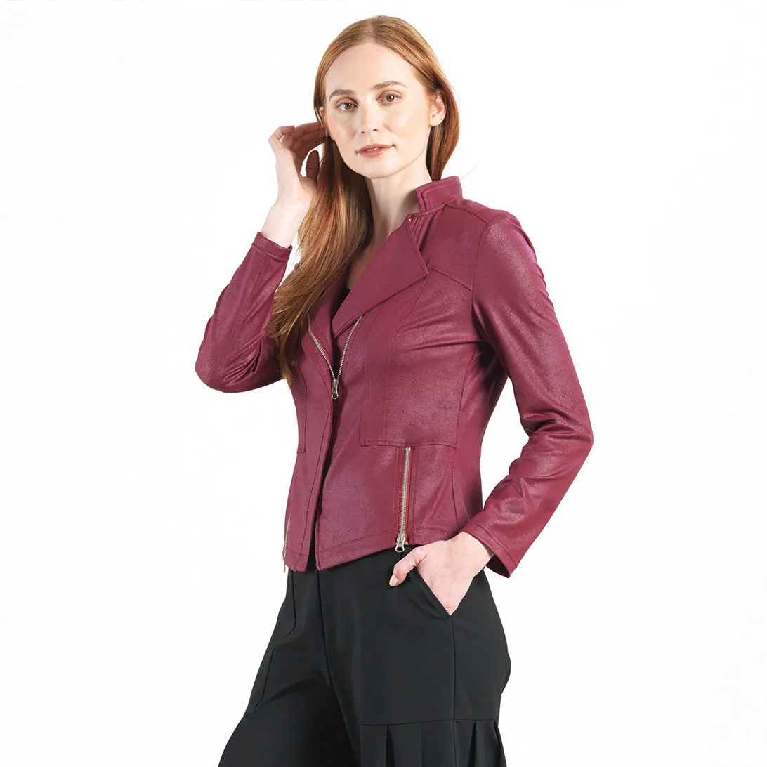 Liquid Leather™ Signature Jacket - Merlot