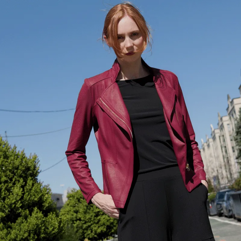 Liquid Leather™ Signature Jacket - Merlot