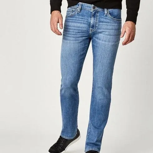 Men's Mavi | Zach Straight Leg  | Lt Portland