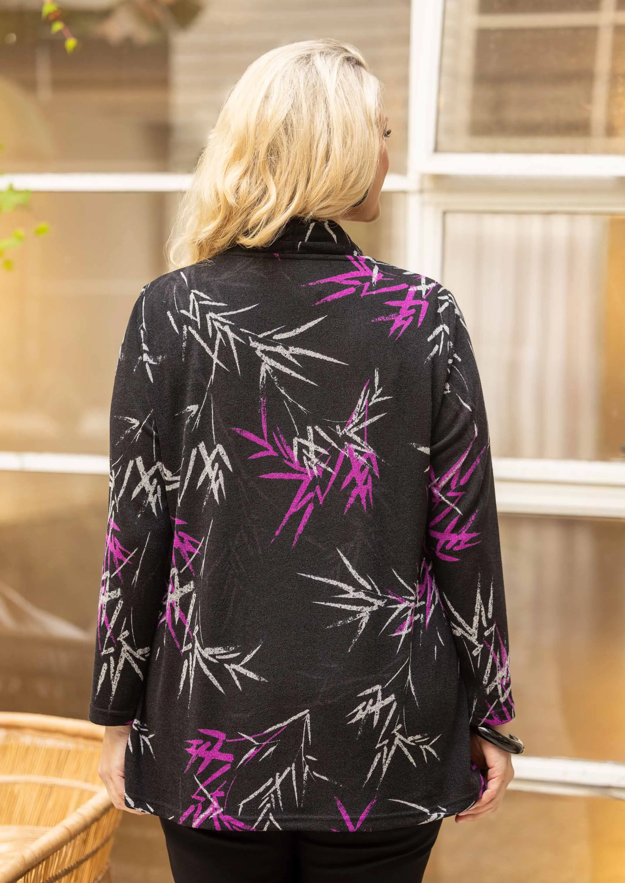 Night Palms Cardigan