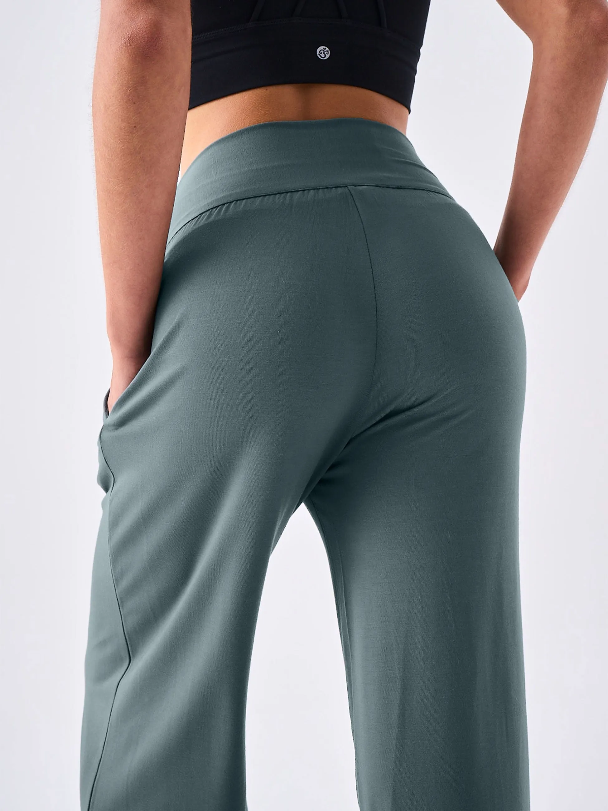 Nomad Modal Wide Leg Pant - Sage