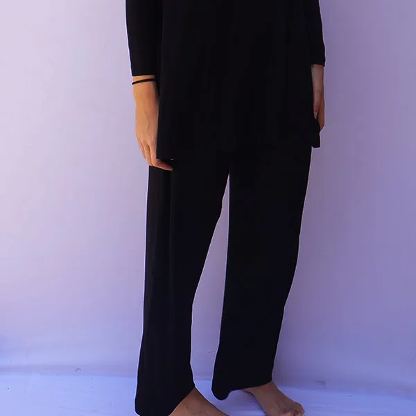 Pant2 Relaxed-Leg Basic Pants