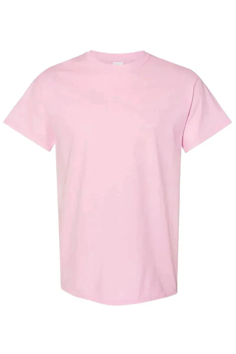 Pink Checkered Steer Short Sleeve Relaxed Fit T-Shirt