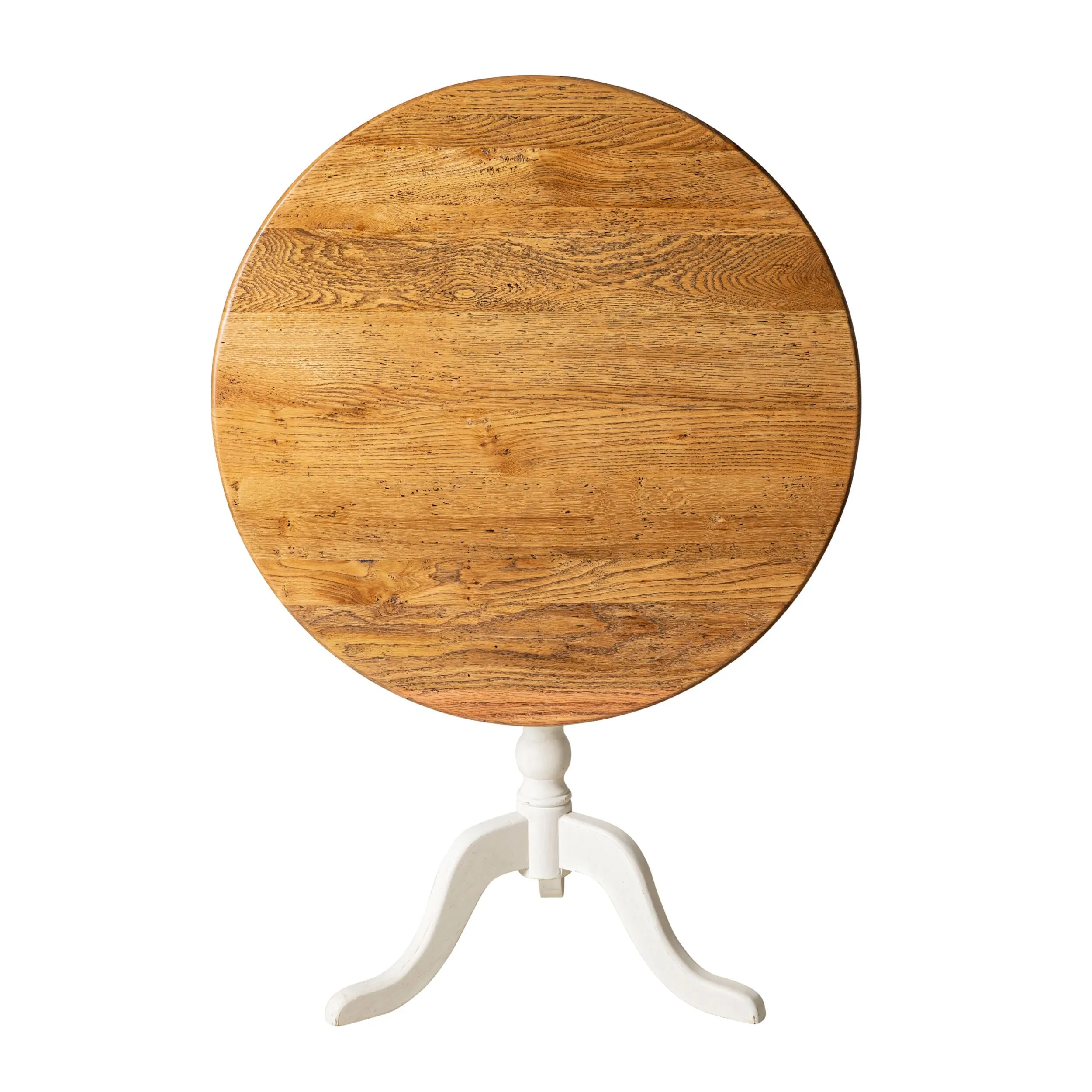 Provincial Oak Drop-Down Cafe Table