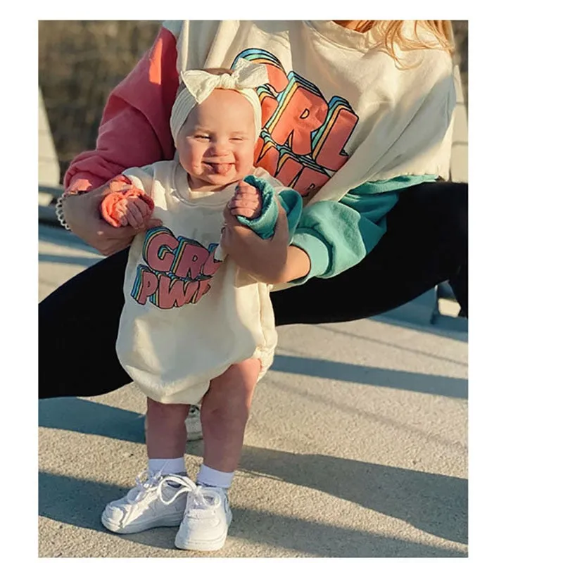 "Girl Power" Baby Sweater