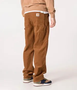 Relaxed Fit Corduroy Single Knee Pants