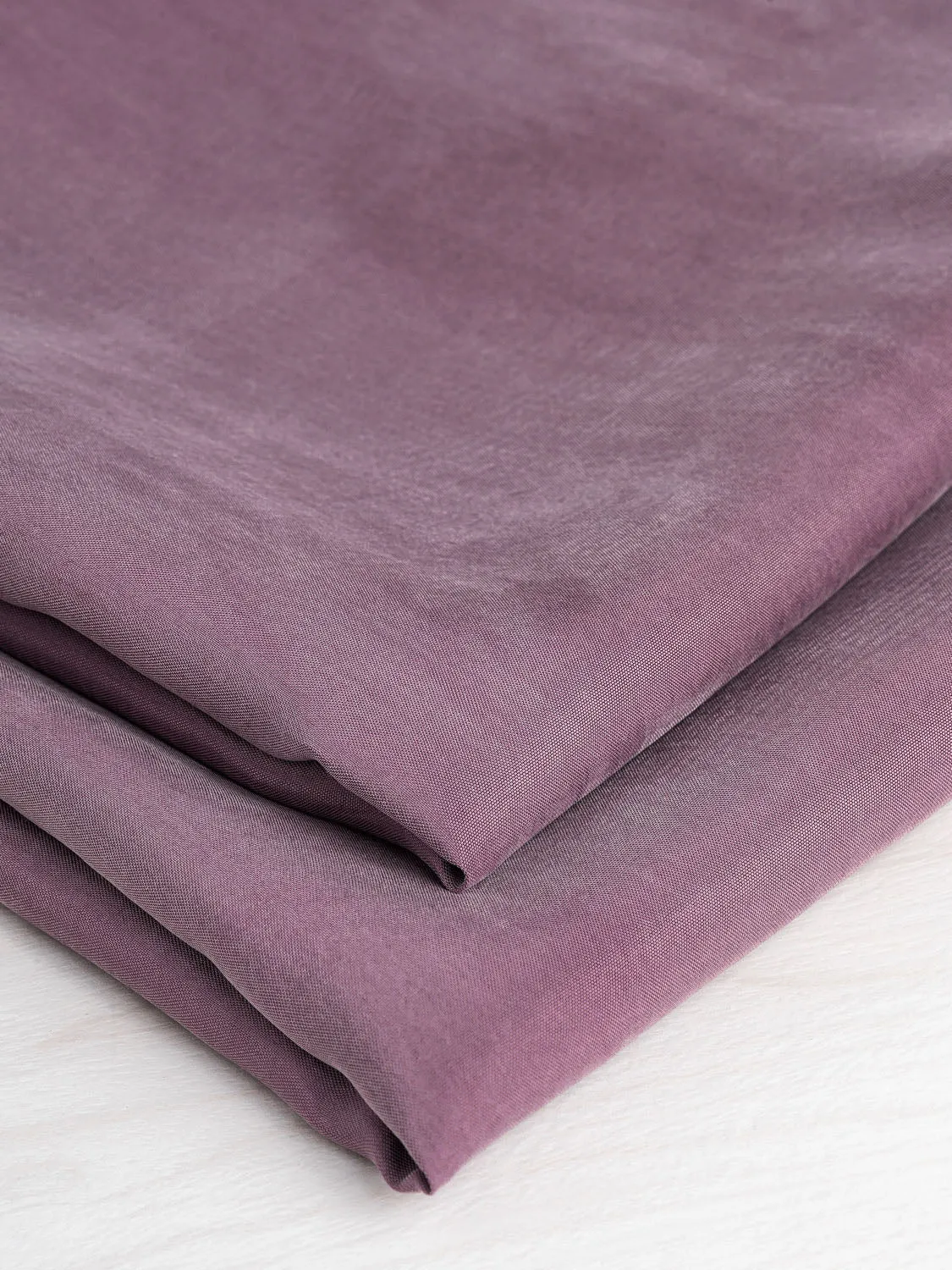 Sandwashed Cupro - Mauve - Swatch