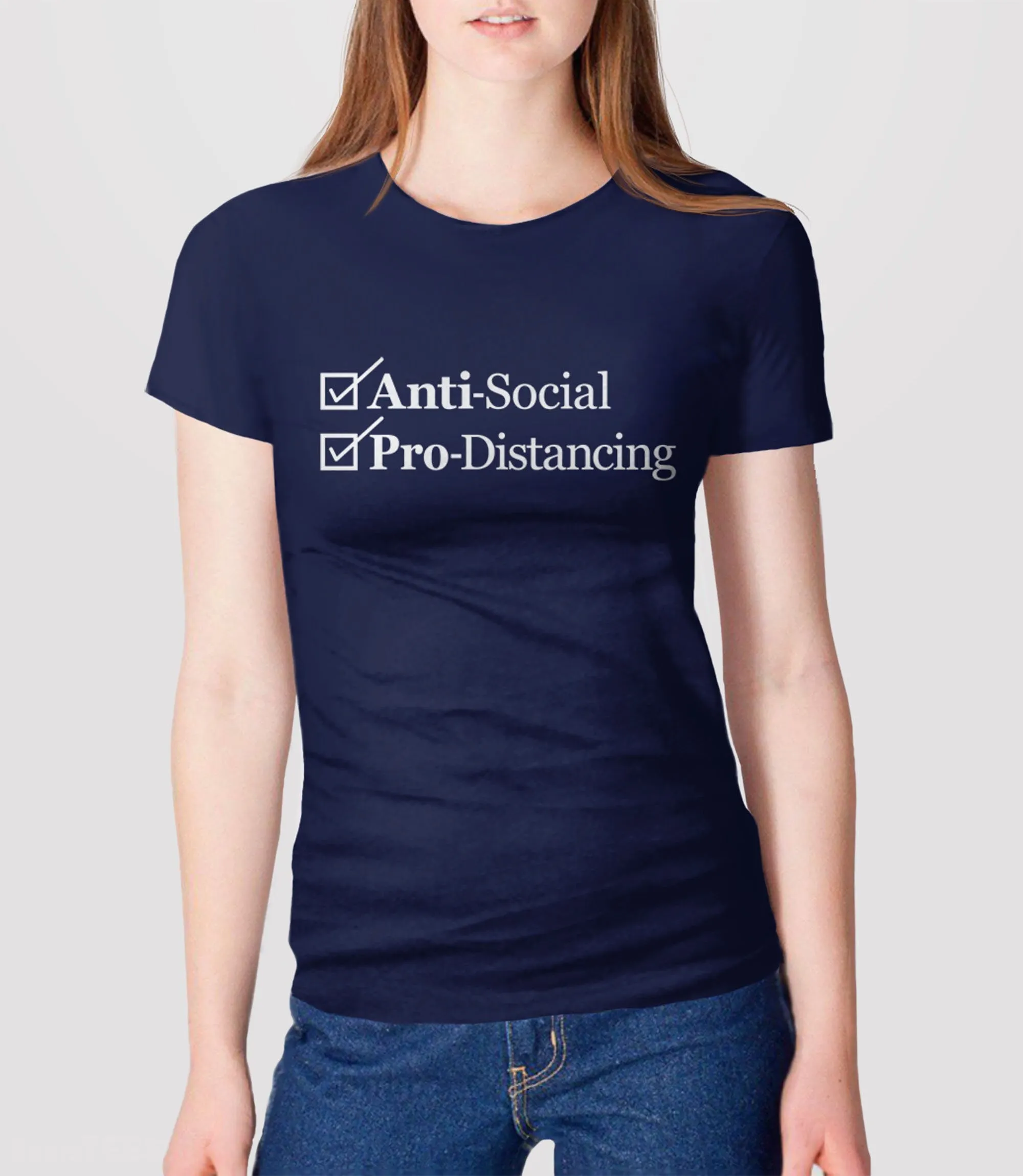 Social Distancing Shirt for Women or Men