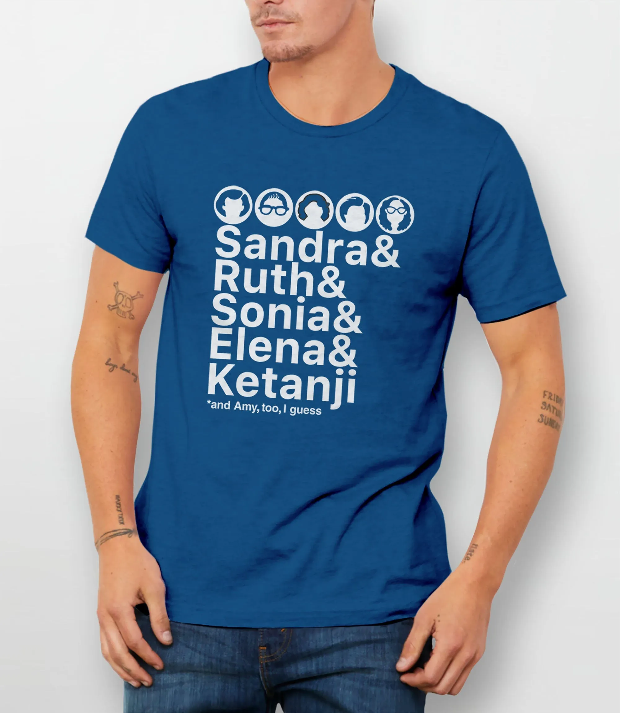 Supreme Court Women Shirt with Female Justices