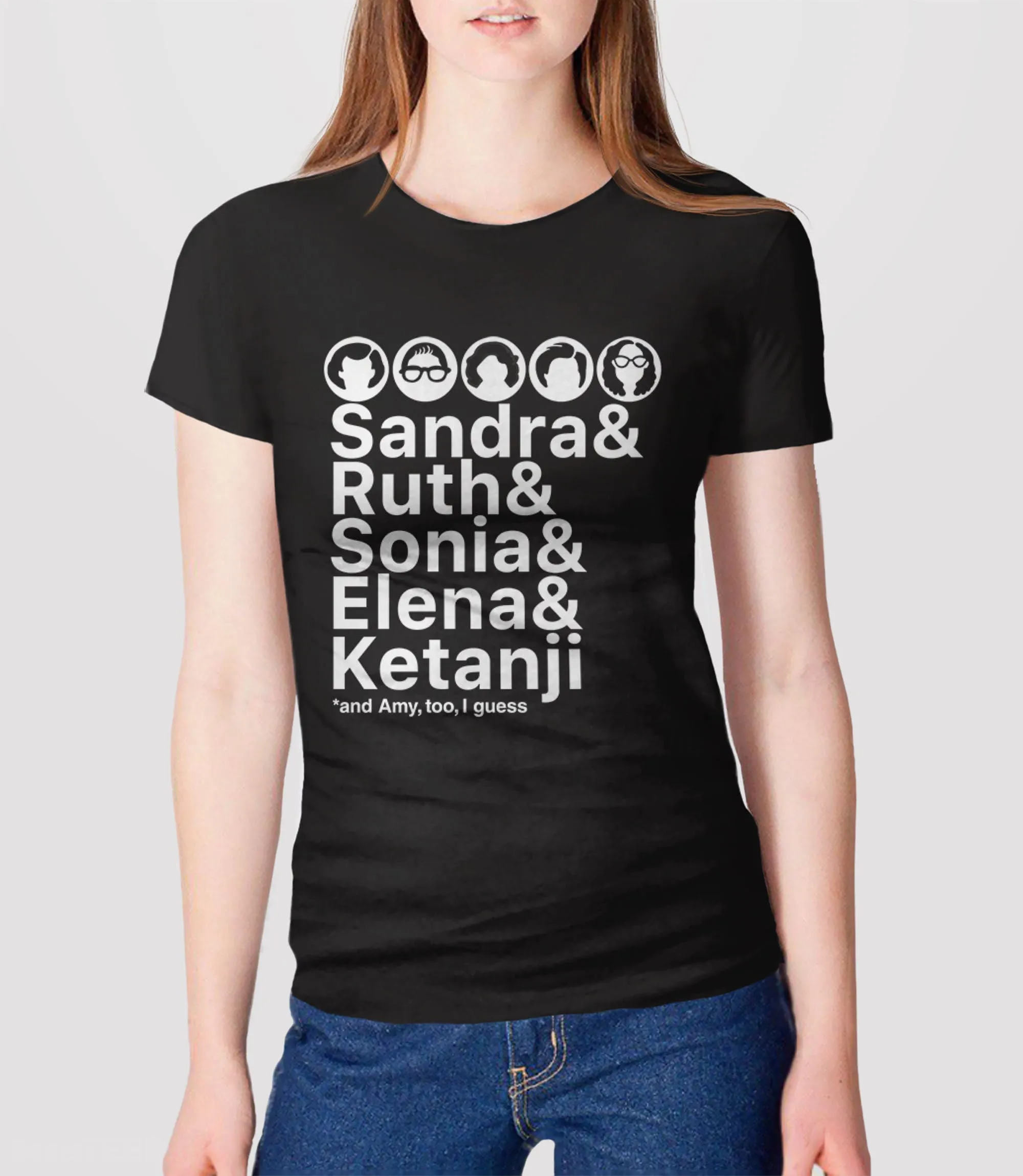 Supreme Court Women Shirt with Female Justices