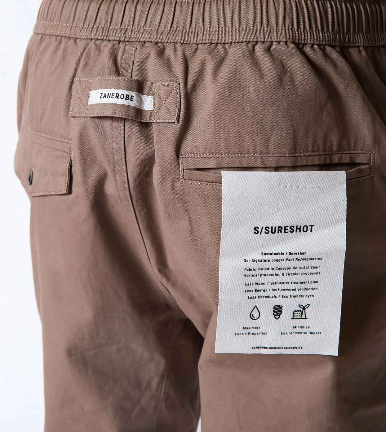 Sustainable Sureshot Jogger Sand