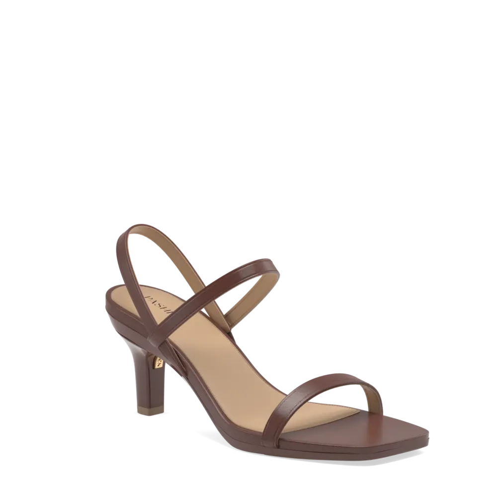 The Miranda - Walnut   Stiletto Heel Kit 3 Walnut-FINAL SALE