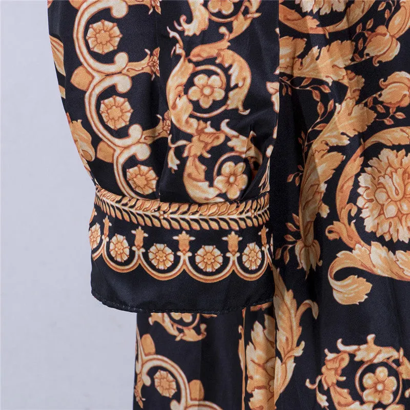 VenusFox Floral Printed Boho Dresses