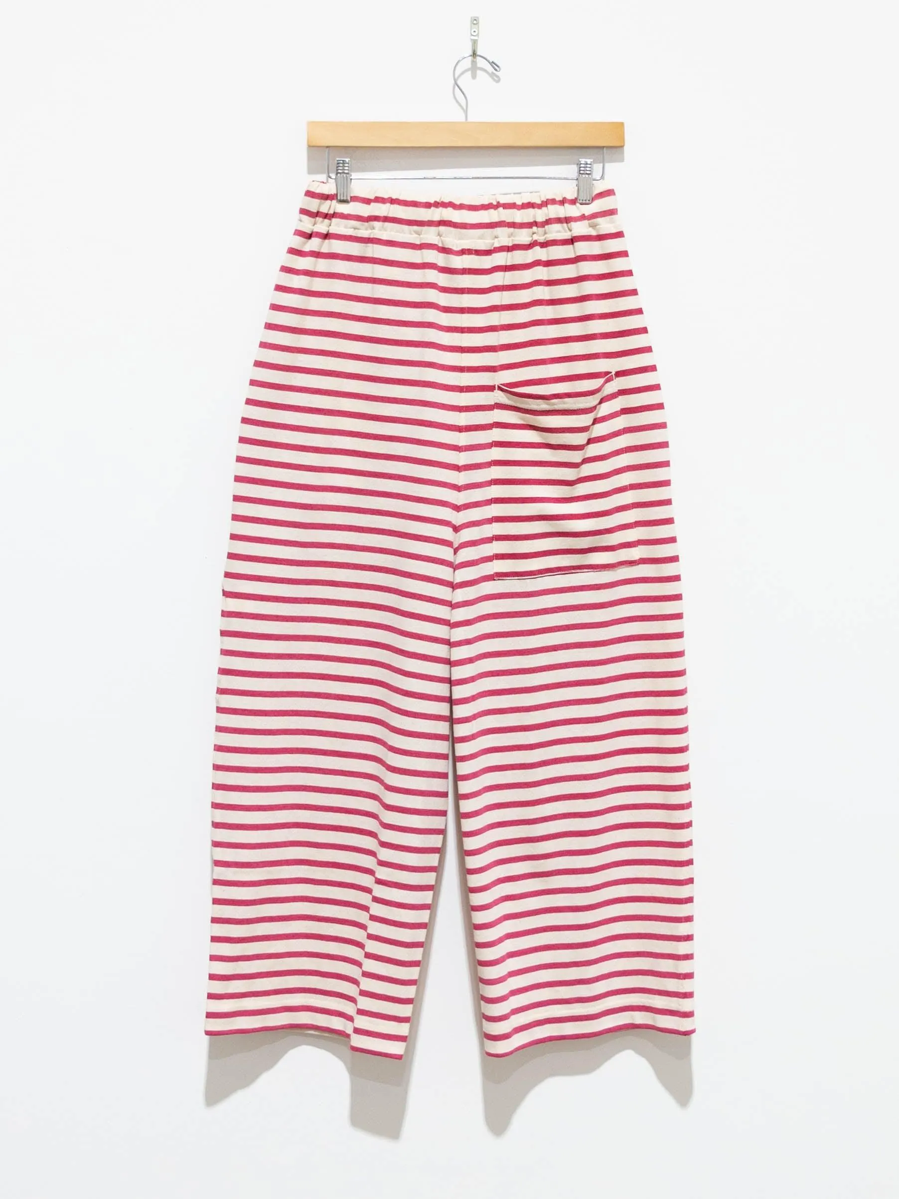 Vintage Border Relaxed Pants - Pink