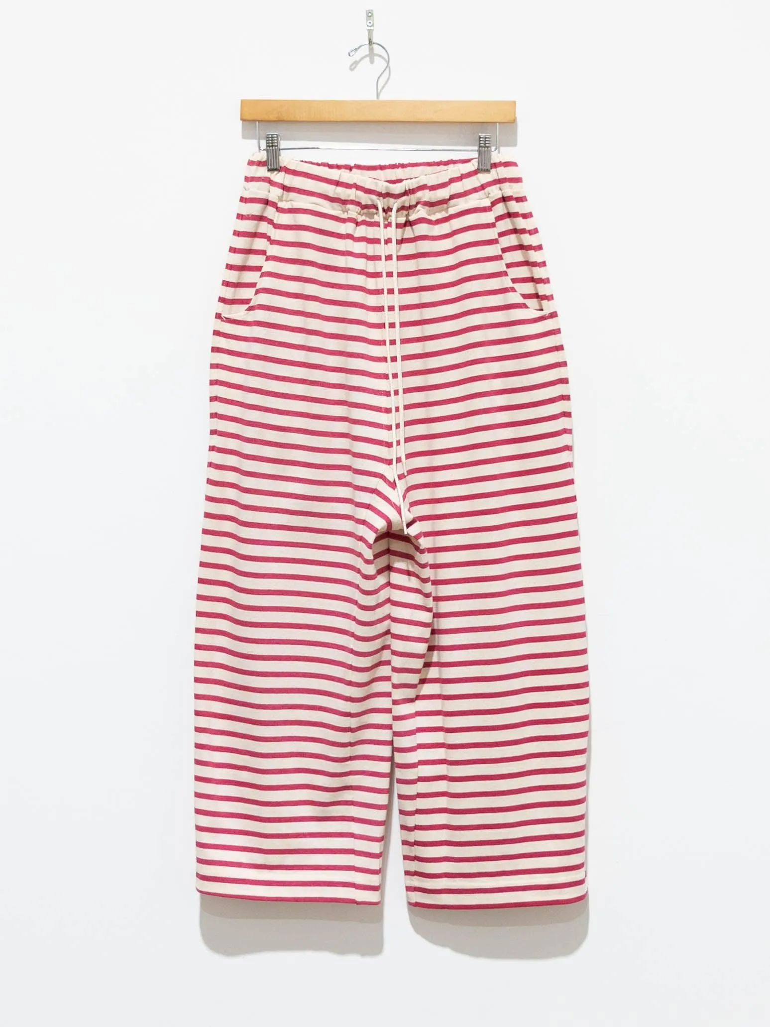 Vintage Border Relaxed Pants - Pink