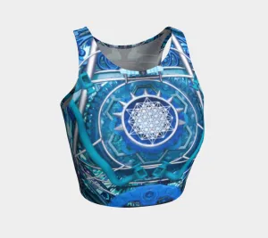 Water Dragon Crop Top | light Wizard