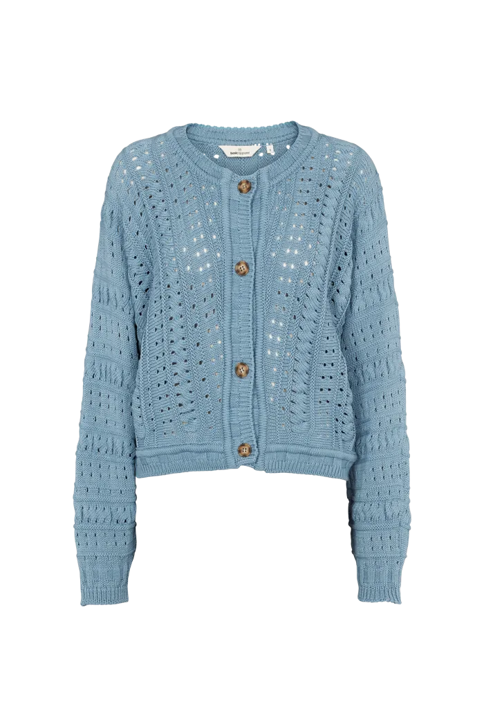 Winie Cardigan - Windward blue / birch