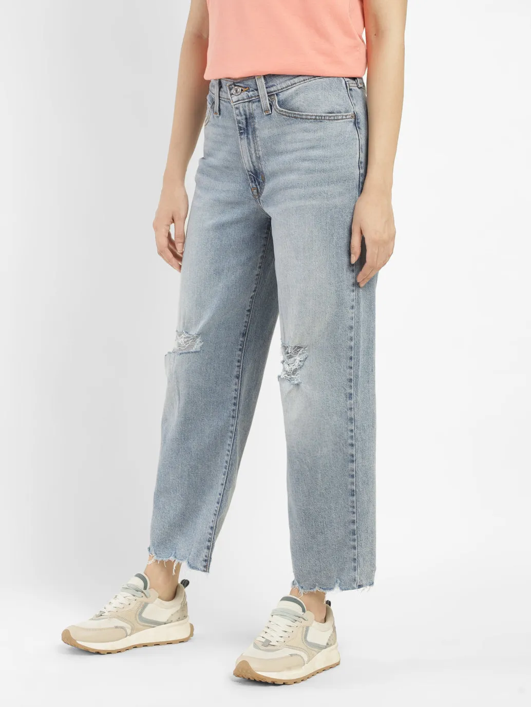 Women's High Rise Baggy Jeans