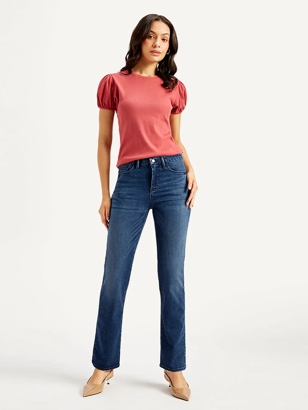 Women's Mid Rise 314 Blue Jeans