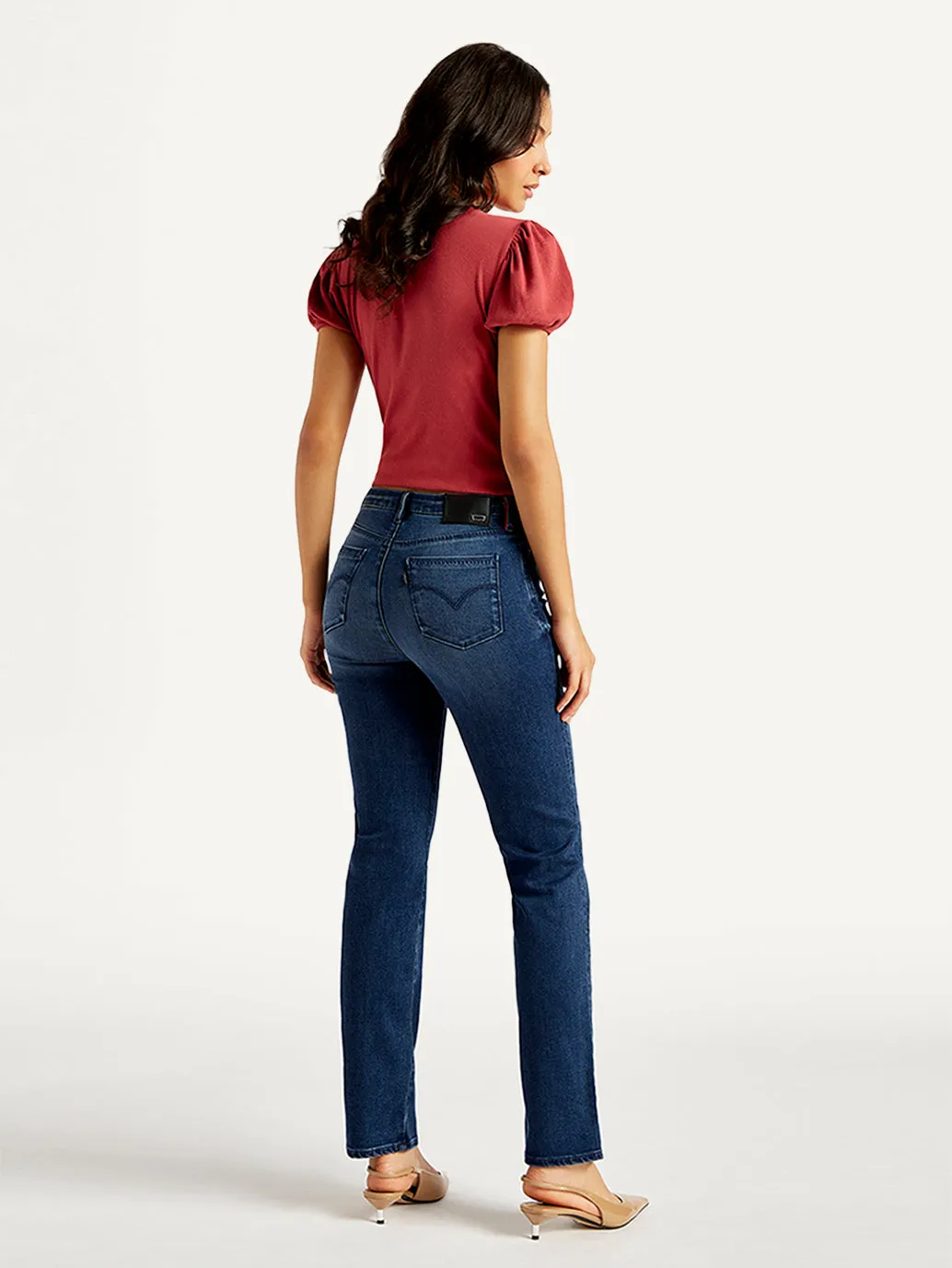 Women's Mid Rise 314 Blue Jeans