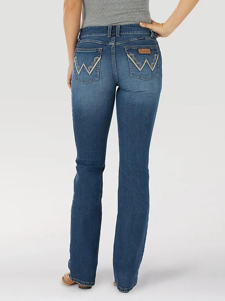 Wrangler Retro Women's Mae Bootcut Jean in Kasey